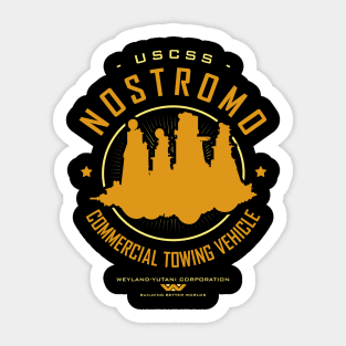 Nostromo Starfreighter Sticker